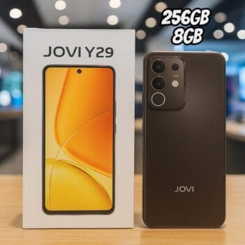 Smartphone Jovi Y29 256gb, 8+8gb Ram Turbo, Câmera 50mp, Snapdragon 685, Bateria 6500mah, Carregamento 44w - Marrom