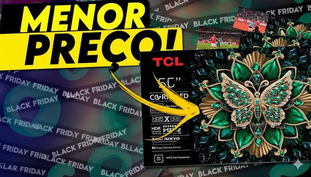 TCL C6K na Black Friday 2025: menor preço real