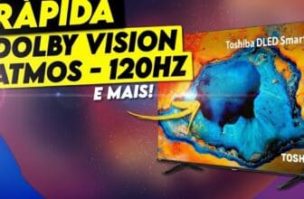 Toshiba C350NS 75": TV 4K gigante com ótimo custo-benefício para a Black Friday 2025