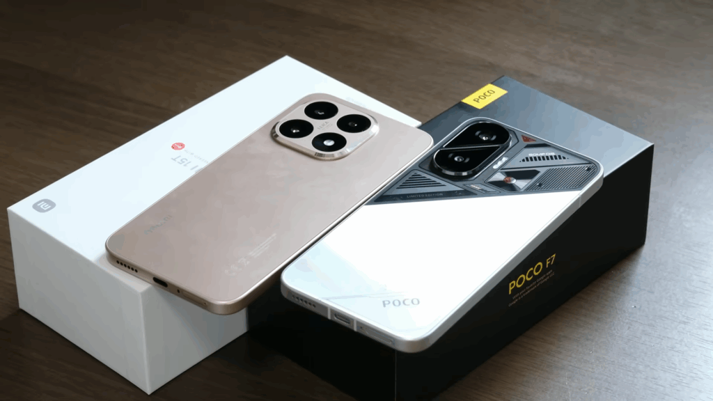 Xiaomi 15T vs Poco F7: Qual vale mais a pena comprar na Black Friday?