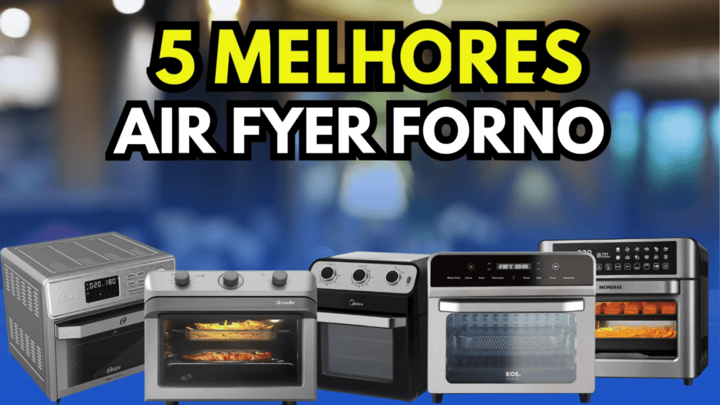 1. Forno de ar quente com tecnologia avançada e design moderno.