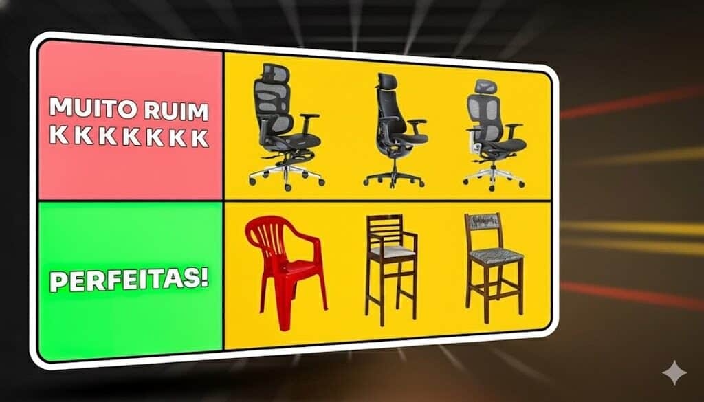 Conforto e ergonomia em cadeiras de escritório de alta qualidade com Promotop.