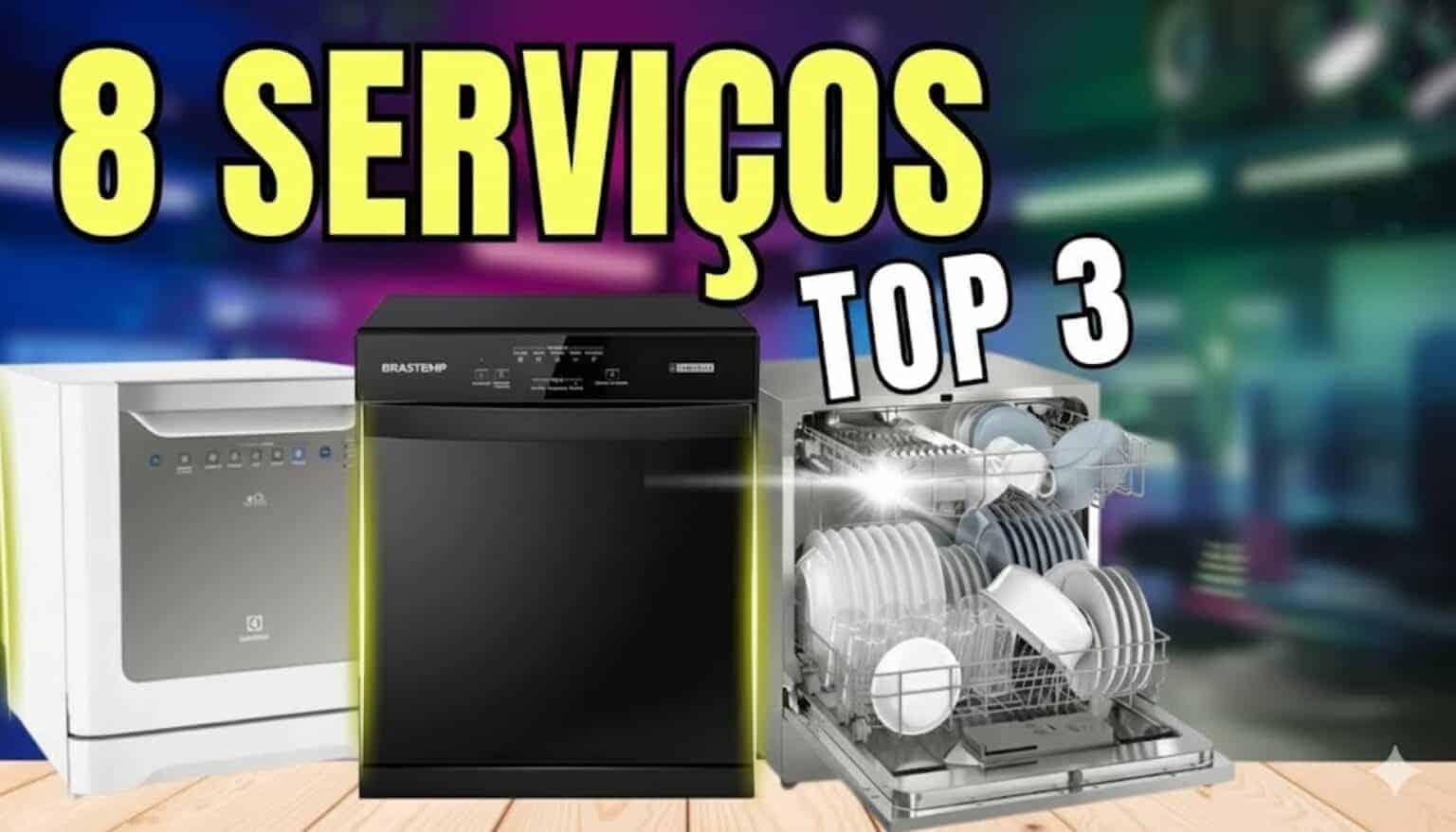 As Melhores Lava-Louças 8 Serviços de 2026: Guia Completo para Escolher ...
