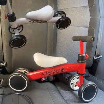 Bicicleta Infantil De Equilíbrio sem Pedal Andador 4 Rodas