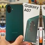 Celular Samsung Galaxy A07 128GB, 4GB, Câm. 50MP, Tela 6.7"- Verde