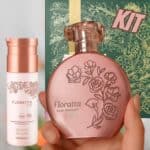 Combo Presente Floratta Rose: Bouquet Desodorante Colônia 75ml + Creme Hidratante Desodorante Corporal 200ml + Caixa Presenteável