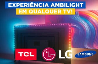 Como instalar LEDs tipo Ambilight atrás da sua Smart TV e transformar qualquer tela em cinema