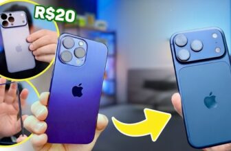 Como “virar iPhone 17 Pro Max” usando iPhone 15/16 com kits baratos