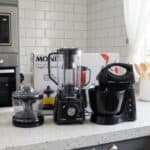 Conjunto Especial Mondial KT-105-B (Espremedor Premium + Batedeira Prática + Liquidificador Turbo Power) - Preto - 110V