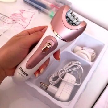 Depilador Philco Aqua Deluxe Pdp01r Cor Branco/Rosa