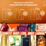 DESCONTO PROGRESSIVO NA NATURA + CUPOM DE 15%!