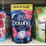 DOWNY Amaciante Concentrado Brisa Intenso 1.6L, Rende 6.4L, Perfume + Intenso