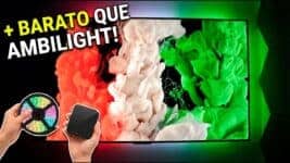 Fita de LED Ambient Light para TV: como funciona o efeito que reage às imagens e vale a pena?