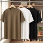 Kit3 Camiseta Oversized Lisa Algodão Grossa Streetwear Verão