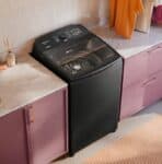 Máquina De Lavar Brastemp 14kg Cinza Smart Sensor- Bwj14a9