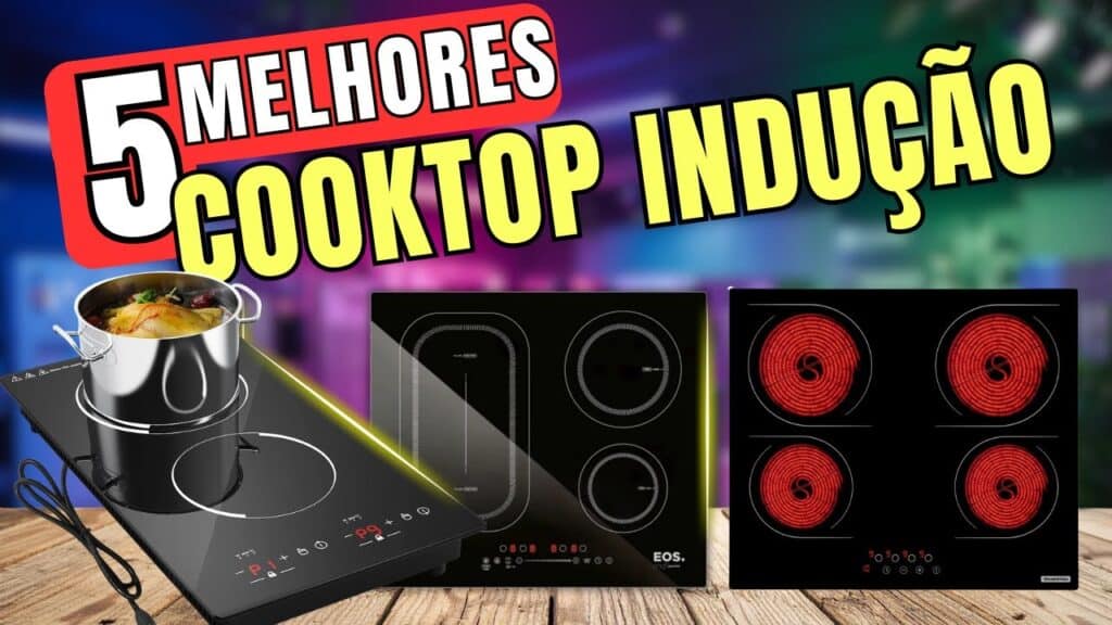 Melhor cooktop de indução custo-benefício em 2026: top 5 para ter cozinha rápida e fácil de limpar