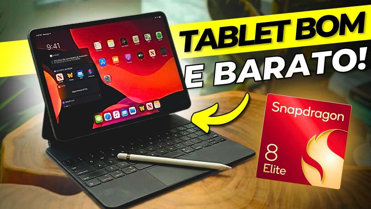 Melhores tablets baratos com caneta para estudar, trabalhar e jogar em 2025