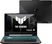Notebook ASUS TUF Gaming A15, RTX 3050, AMD RYZEN 7, 8 GB, 512 GB SSD, KeepOS, Tela 15.6” FHD, Graphite Black – FA506NCR-HN089