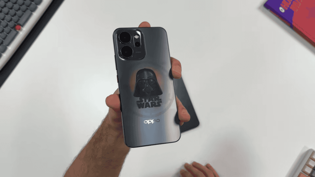 Oppo Reno 14F Star Wars Edition: análise completa da edição especial inspirada em Darth Vader