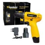 Parafusadeira 12V 1,2Ah Special Edition 06238 Titanium