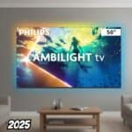 PHILIPS, Smart TV Ambilight 50" 4K, 50PUG8100/78, Comando de Voz, HDR10+/Dolby Atmos, VRR/ALLM, Bluetooth