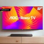 Smart Tv Aoc Dled 32 Wi-fi Roku Tv Quad Core 32s5155/78g
