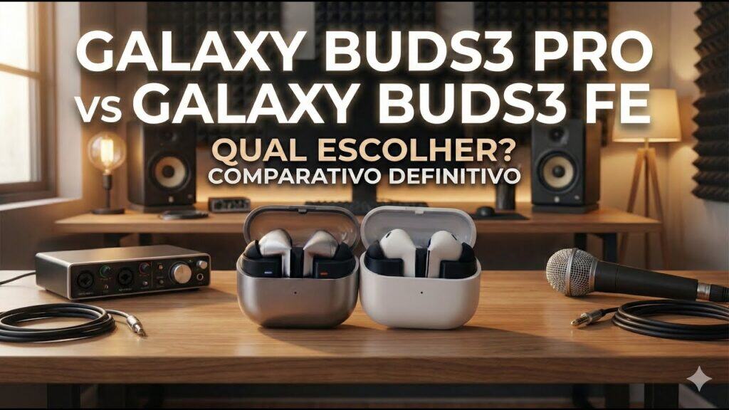 Galaxy Buds3 Pro vs Galaxy Buds3 FE: qual vale mais a pena em 2026? Galaxy Buds3 Pro vs Galaxy Buds3 FE: qual vale mais a pena em 2026?