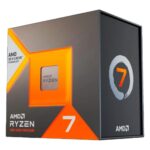 Processador AMD Ryzen 7 com tecnologia 3D V-Cache para alto desempenho.