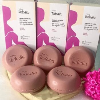 Sabonete Em Barra Avelã Tododia Edi Limitada 5un De 90g