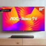 Smart Tv Aoc Dled 32 Wi-fi Roku Tv Quad Core 32s5155/78g
