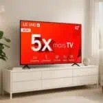 Smart Tv De 43 LG Tu801c 43tu801c0sa Com Tela Led 4k - Preto