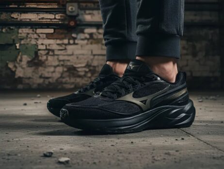 Tênis Mizuno Space 5 - Masculino - Preto-preto