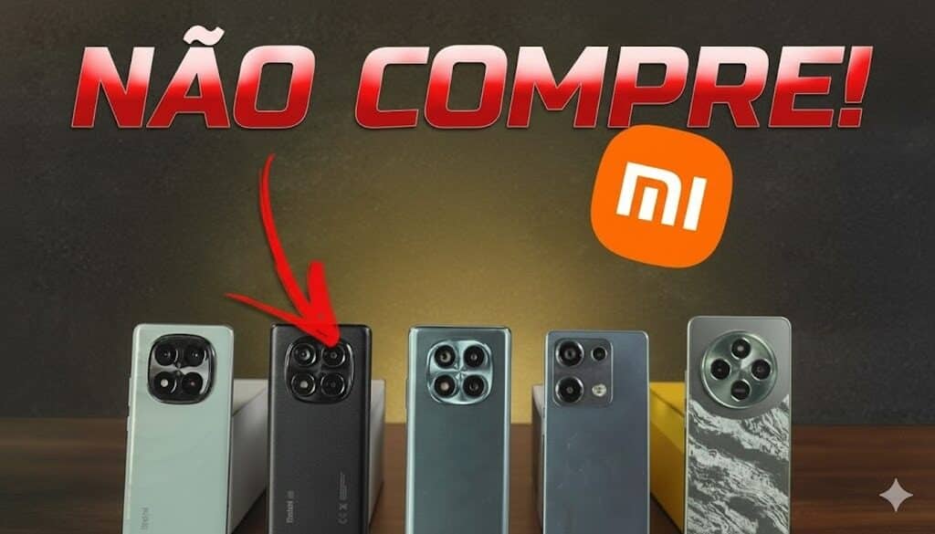TOP 5 celulares da Xiaomi que NÃO valem a pena (e as opções melhores para comprar no lugar)