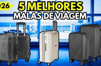 Top 5 malas de bordo para viajar em 2026: modelos resistentes, leves e aprovados pelos viajantes