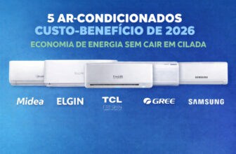 5 Ar-Condicionados Custo-Benefício de 2026: economia de energia sem cair em cilada