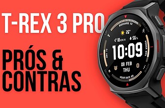Amazfit T-Rex 3 Pro 44mm: análise completa com pontos positivos e negativos