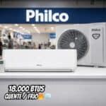 Ar Condicionado Philco 18.000 Btus Quente-frio Pac18qi 220v