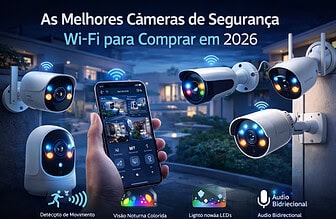 As Melhores Câmeras de Segurança Wi-Fi para Comprar em 2026
