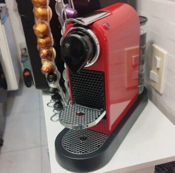 Cafeteira Nespresso Citiz Vermelha Cereja