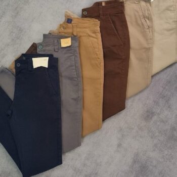 Calça De Sarja Masculina Bolso Faca/embutido C/ Lycra