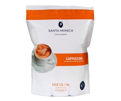 Cappuccino em pó Santa Mônica 1kg