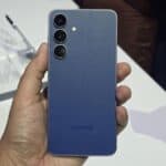 Celular Samsung Galaxy S25 Fe 5g, 128gb, 8gb Ram, Câmera Tripla De 50+12+8, Tela Grande De 6.7 Azul Marinho