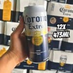 Cerveja Corona Extra Lata 473ml - Pack com 12 unidades