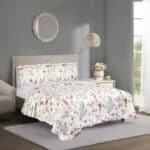 Colcha Matelasse Queen Damask Cores 3pçs Camesa 240x260cm