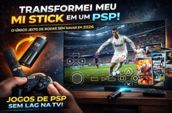 Como Transformar o Mi Stick em um PSP e Rodar Jogos Sem Travar em 2026