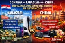 Comprar no Paraguai ou na China: onde vale mais a pena gastar seu dinheiro em eletrônicos