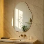 Espelho Lopazzi Orgânico 70 E 90 Polido Design Moderno Luxo