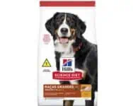 Hill's Science Diet, Ração, Cães Adultos, Raças Grandes, Frango, 12kg