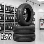 Jogo 4 Pneus Itaro Aro 13 Comformax 175/75r13 84t T