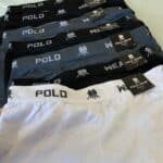 Kit 10 Cuecas Boxer Lisa Polo Wear Sortido